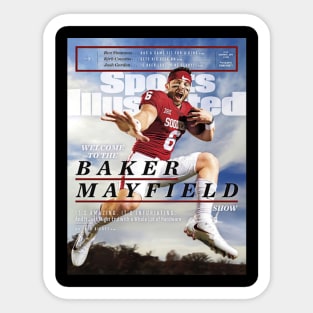 Baker Mayfield Sports Illustrated Sticker